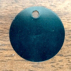 Lemmikkikilpi pyöreä alumiinia 25mm